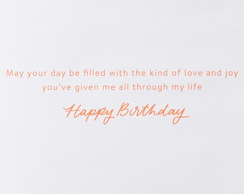 Papyrus Birthday Card for Mom (Through My Life) - Image 3